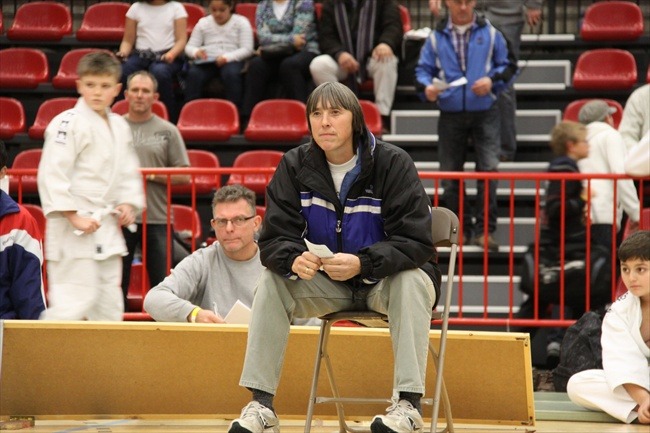 Sonja Maes, trainer van Judoclub Sandokan Mechelen